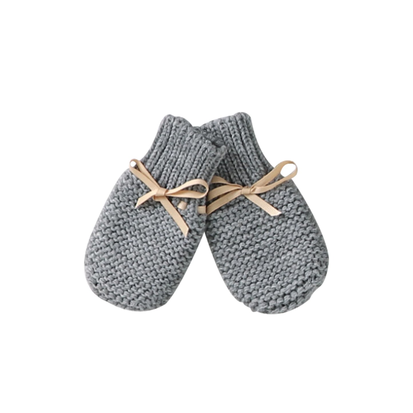 Newborn Baby Shoes Knitted Infant Girls Boys Boots Cute Butterfly-knot Toddler Walk Bed Shoes Warm 0-18M Accessories Hats Gloves