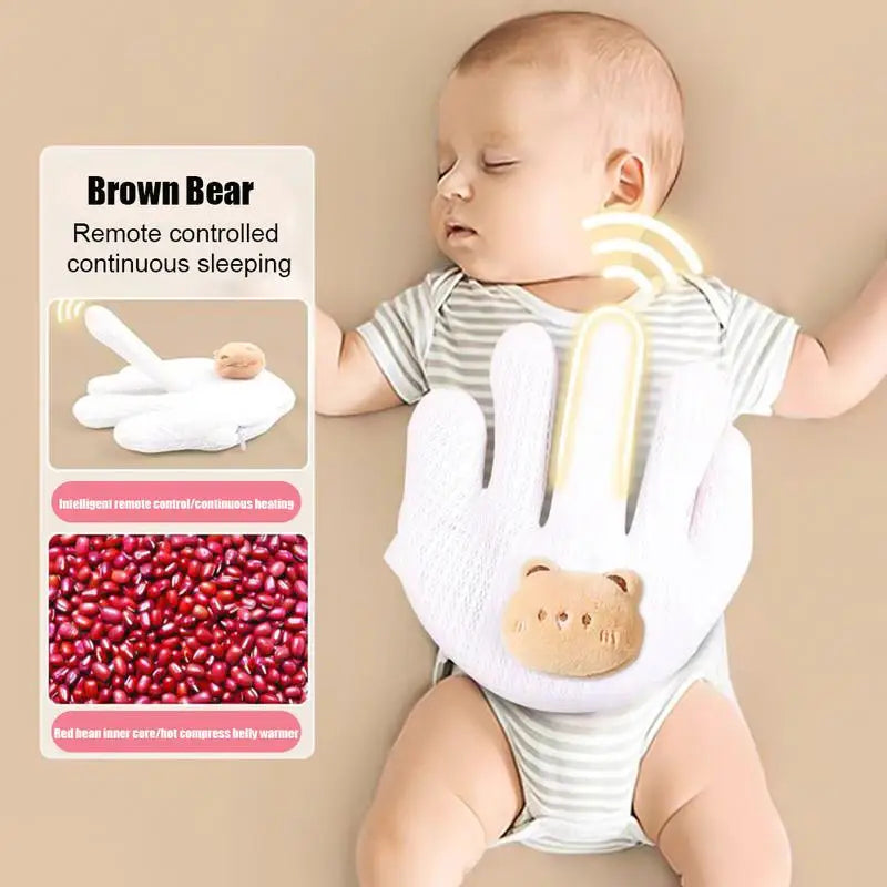 Baby Soothing Palm Hand Shaped Baby Anti-Jumping Soothing Big Palm Sleeping Artifact Newborn Pillow Night Gift
